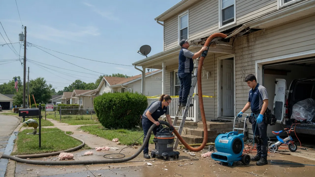 Water Damage Restoration in Bomont, WV near me